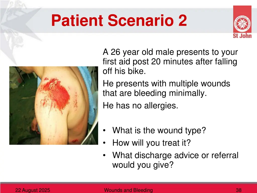 patient scenario 2