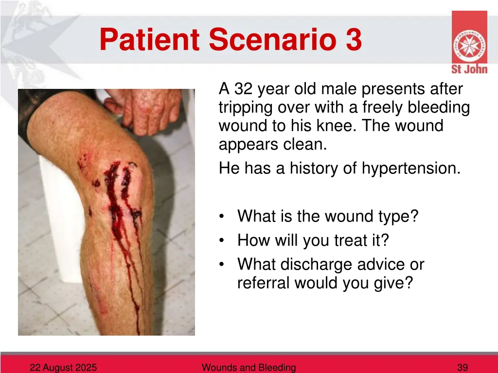 patient scenario 3
