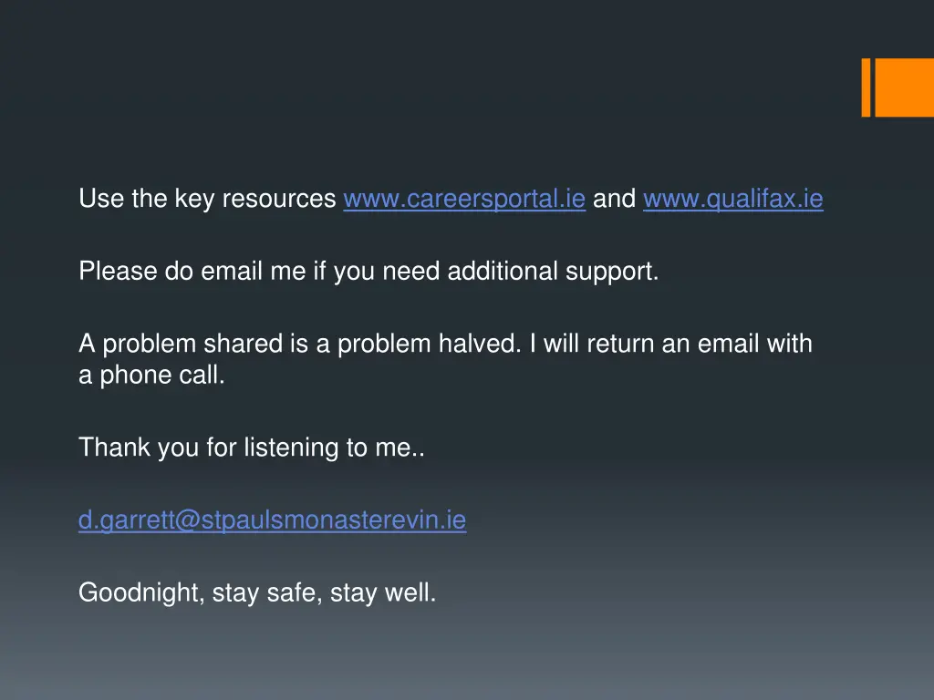 use the key resources www careersportal