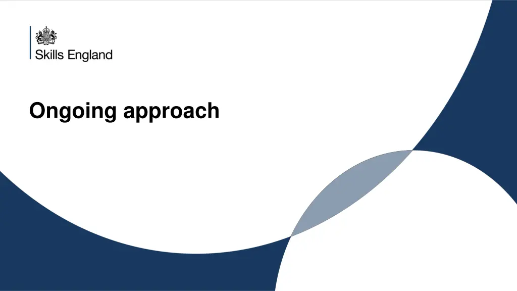 ongoing approach