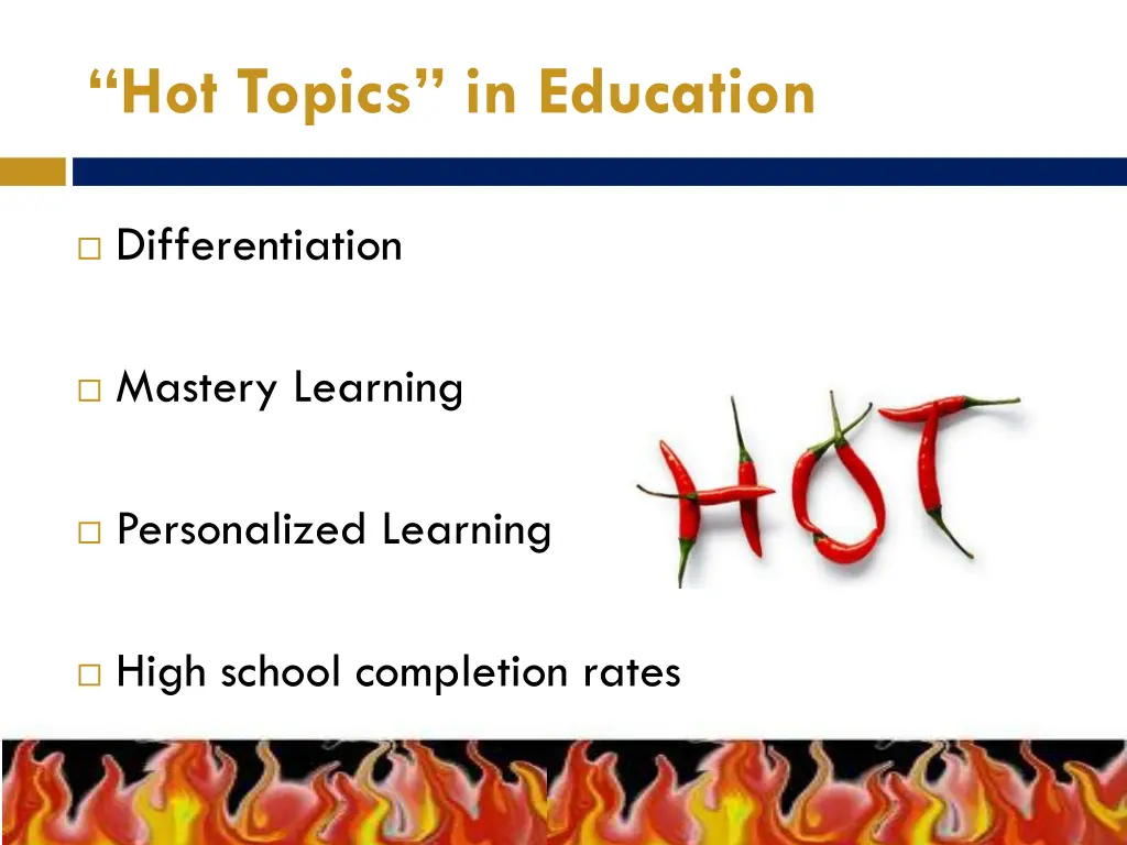 hot topics in education