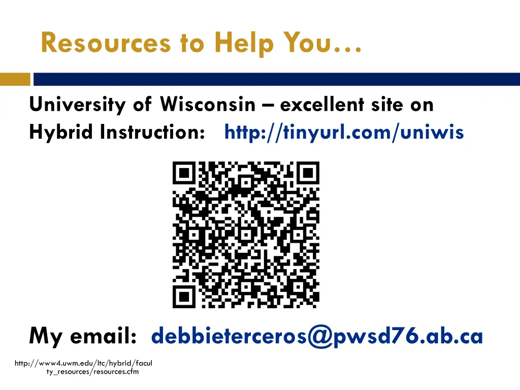 resources to help you