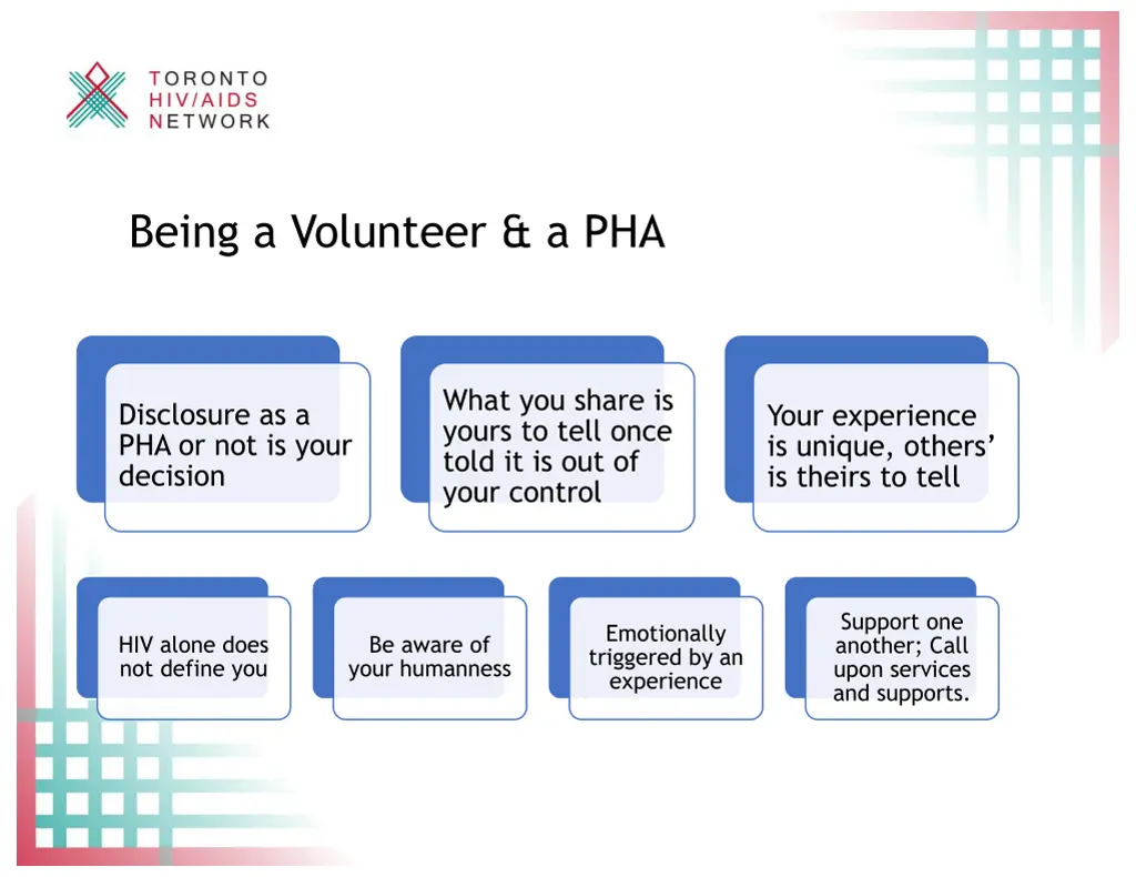 being a volunteer a pha