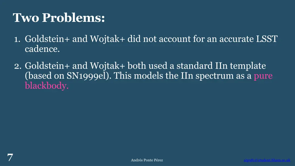 two problems