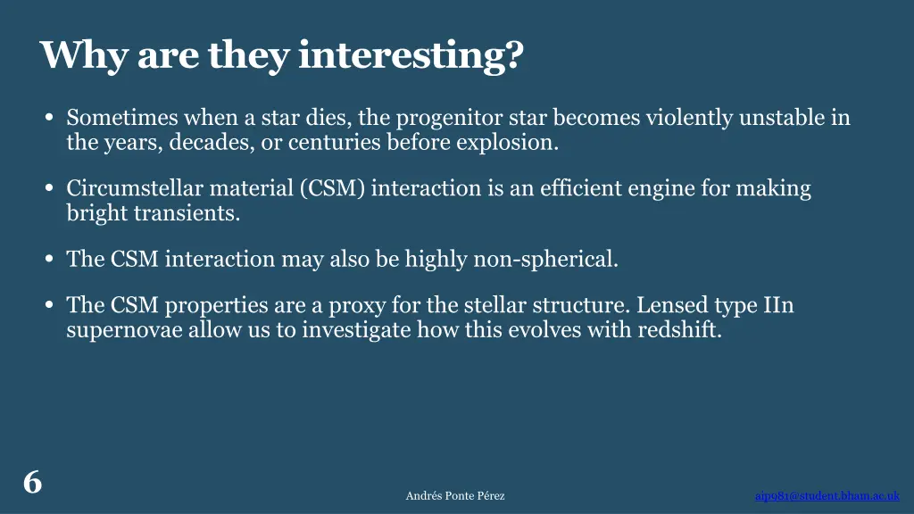 why are they interesting