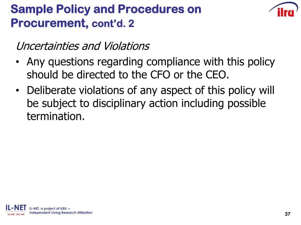 sample policy and procedures on sample policy 1