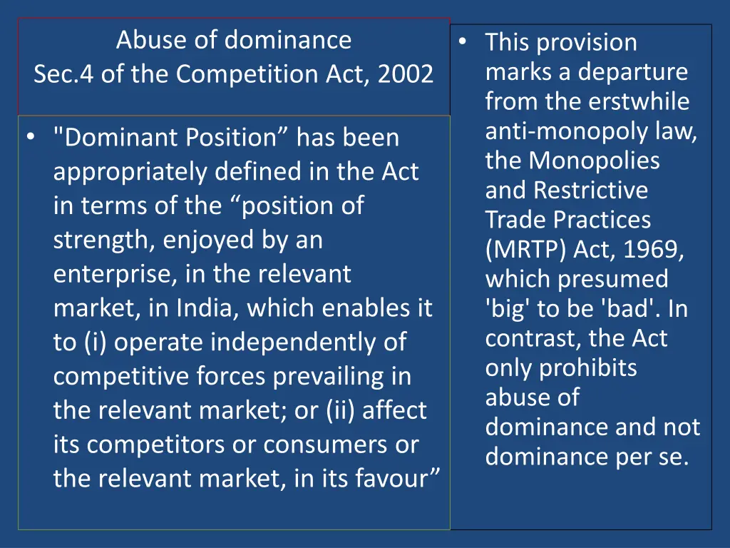 this provision marks a departure from