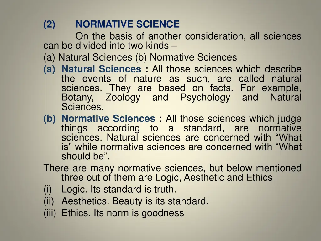 2 can be divided into two kinds a natural