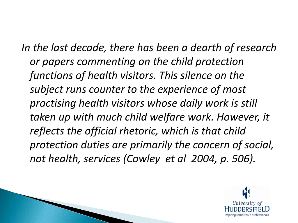 in the last decade there has been a dearth