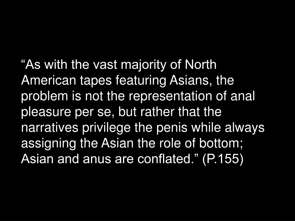 as with the vast majority of north american tapes