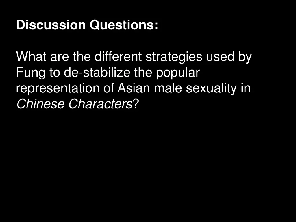 discussion questions 1