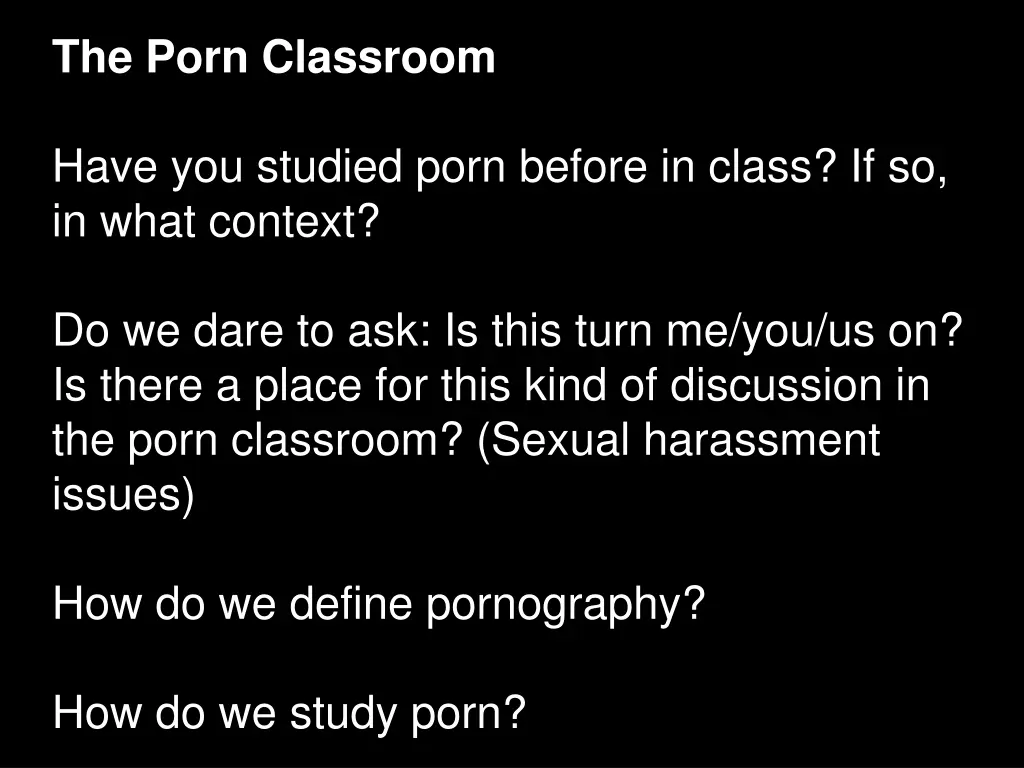 the porn classroom 6