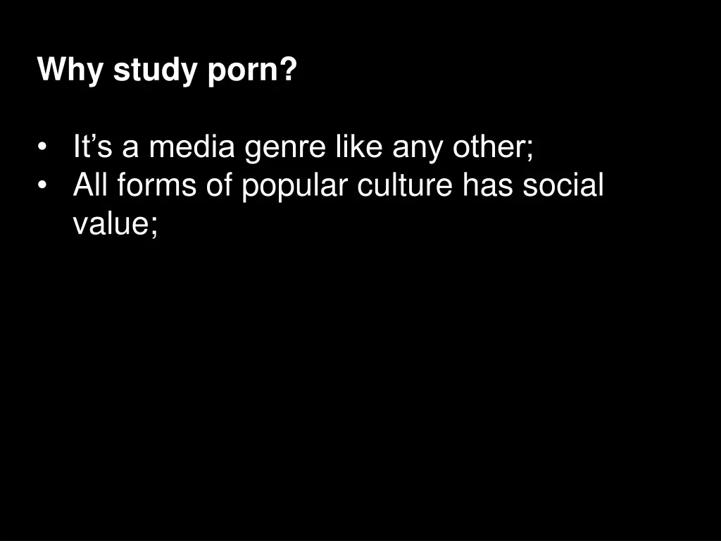 why study porn 2