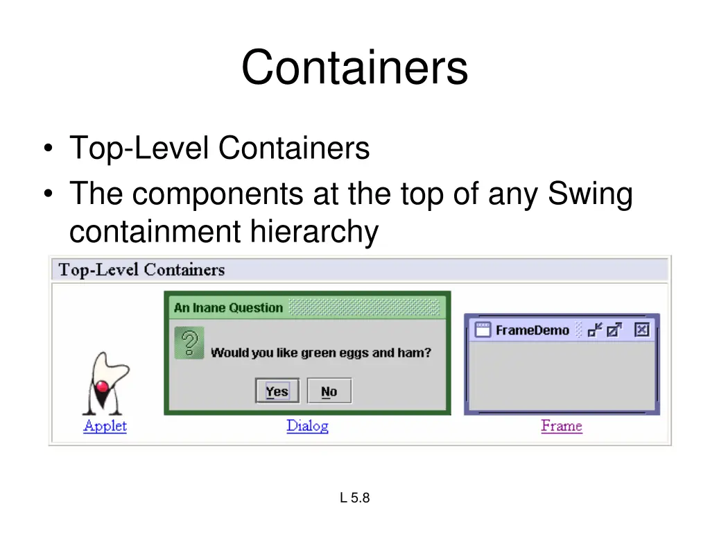 containers