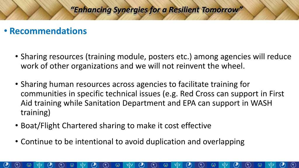 enhancing synergies for a resilient tomorrow 4