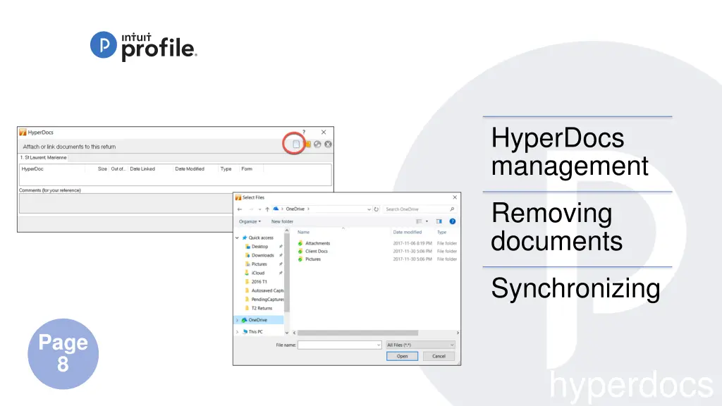 hyperdocs management