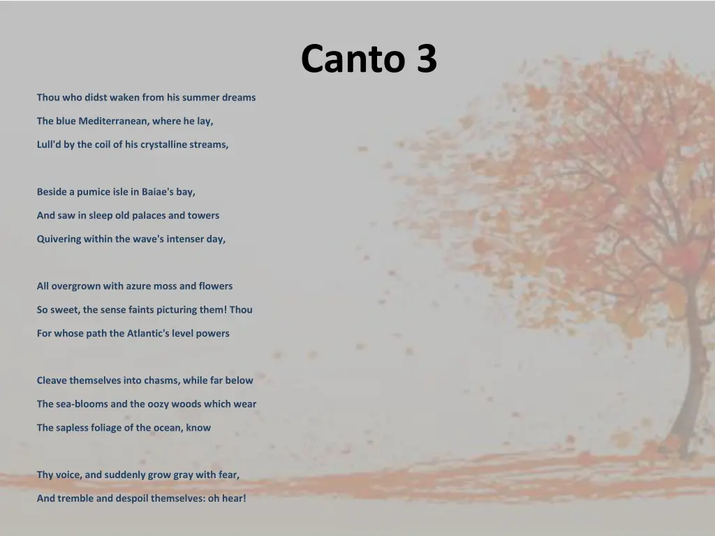 canto 3