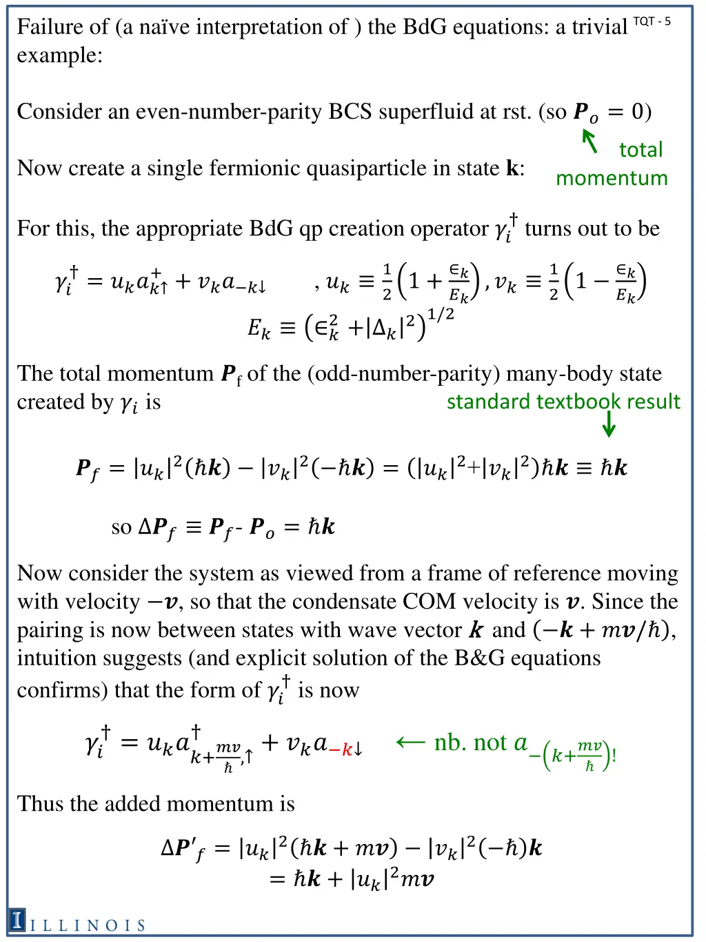 failure of a na ve interpretation