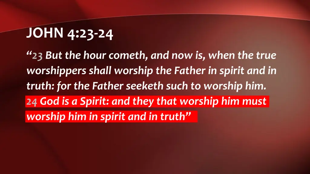 john 4 23 24