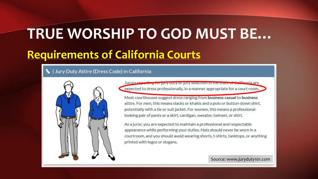 true worship to god must be 7