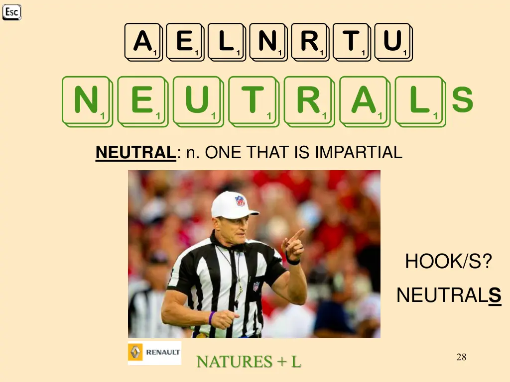 aelnrtu