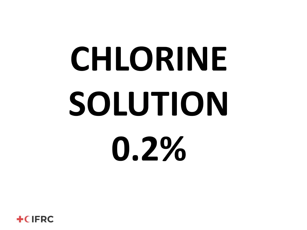 chlorine solution 0 2