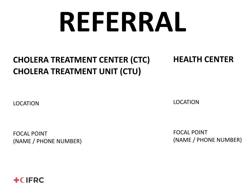 referral