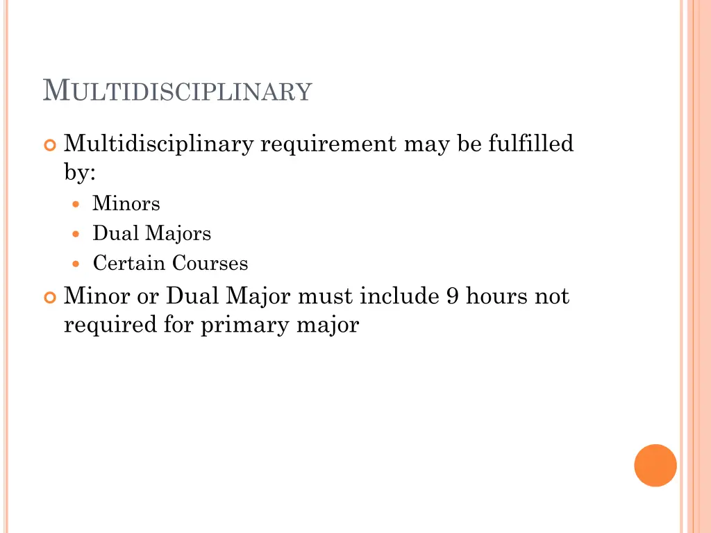 m ultidisciplinary