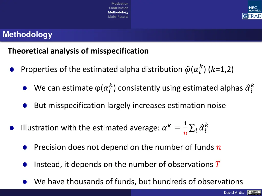 motivation contribution methodology main results 10