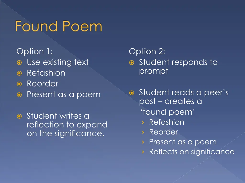 found poem