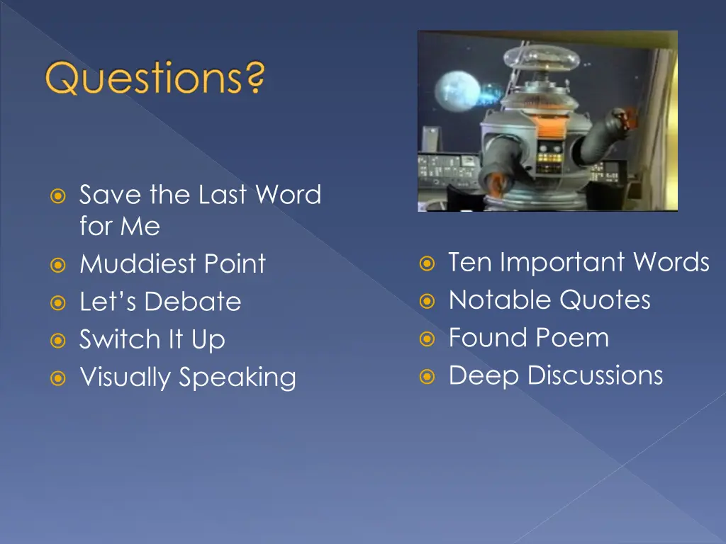 questions