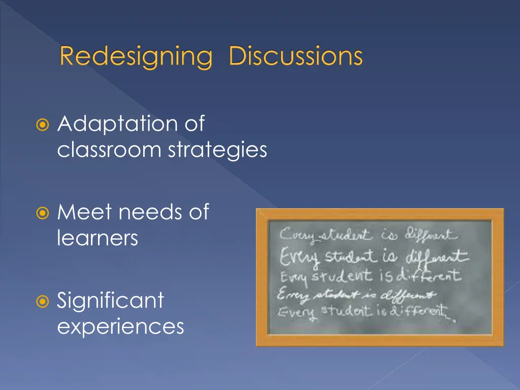 redesigning discussions