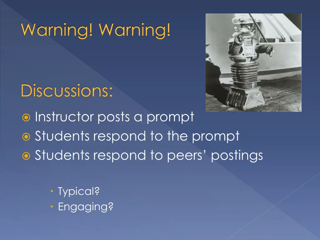 warning warning