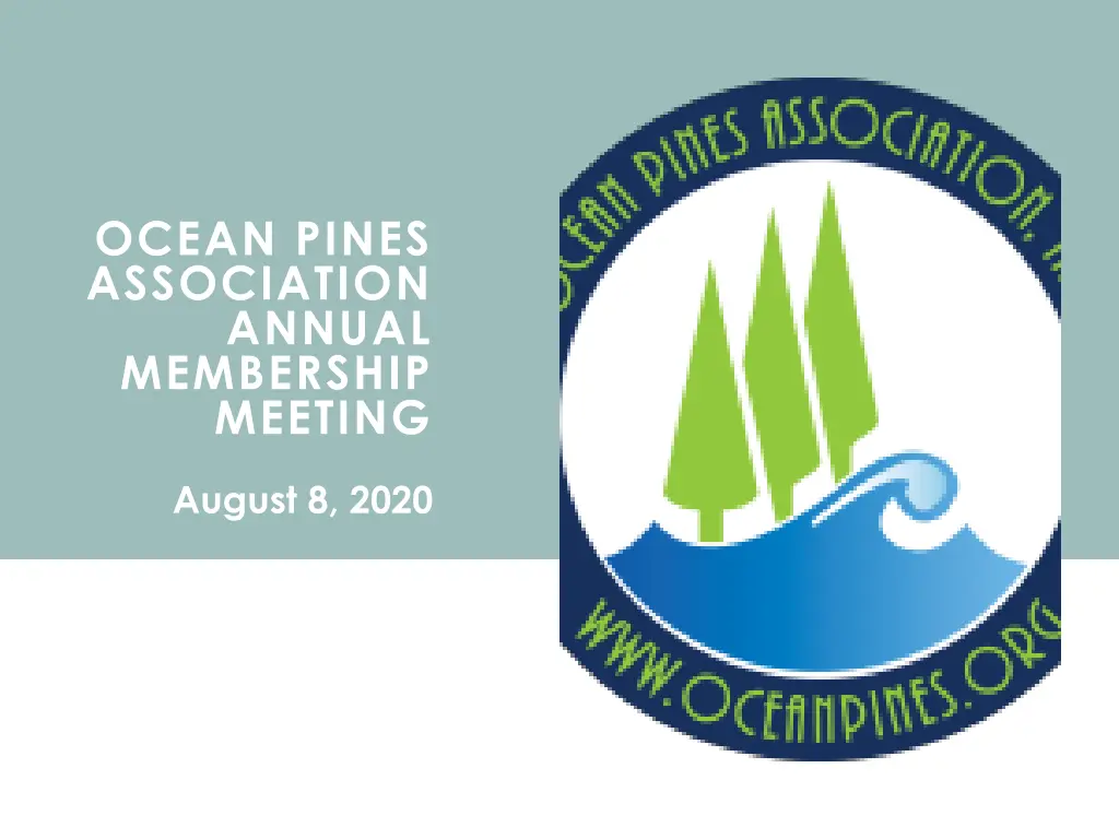 ocean pines association annual membership meeting