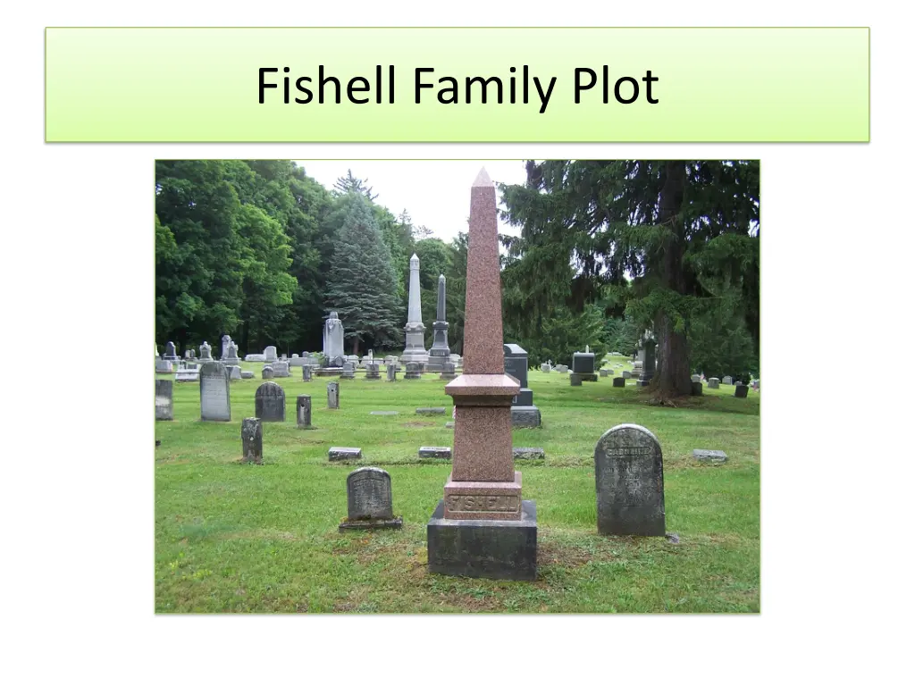 fishell family plot