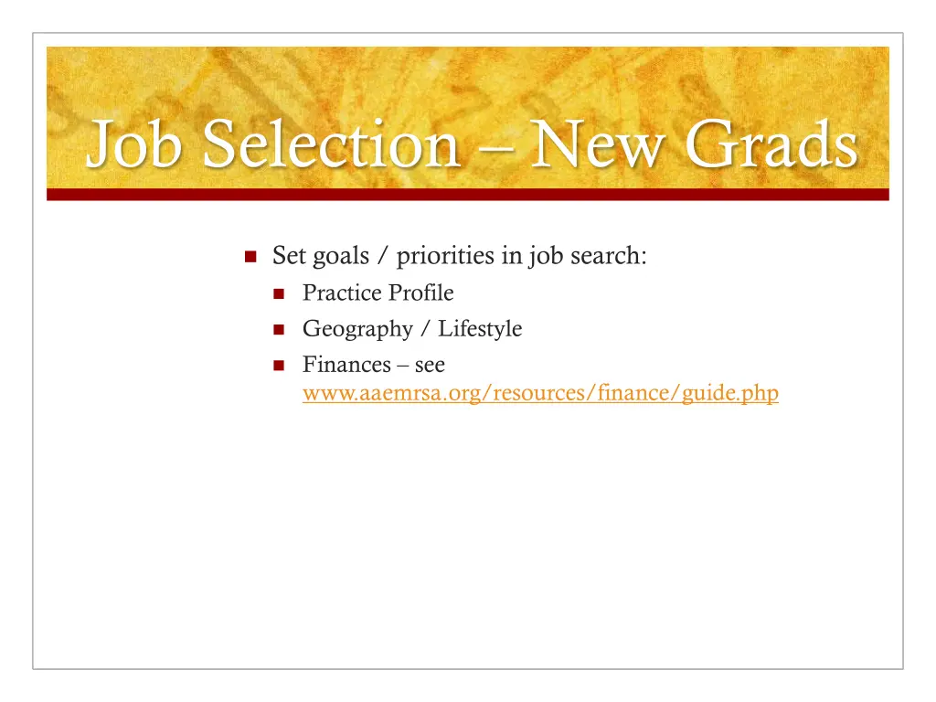 job selection new grads 3