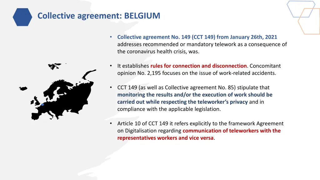 collective agreement belgium