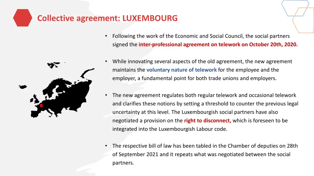 collective agreement luxembourg