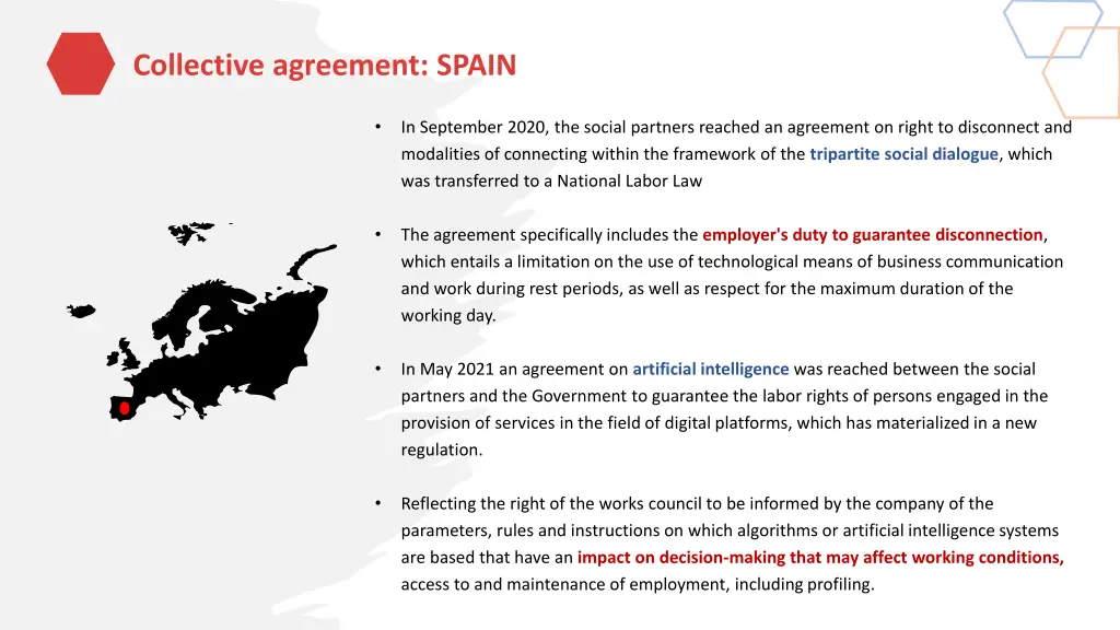 collective agreement spain