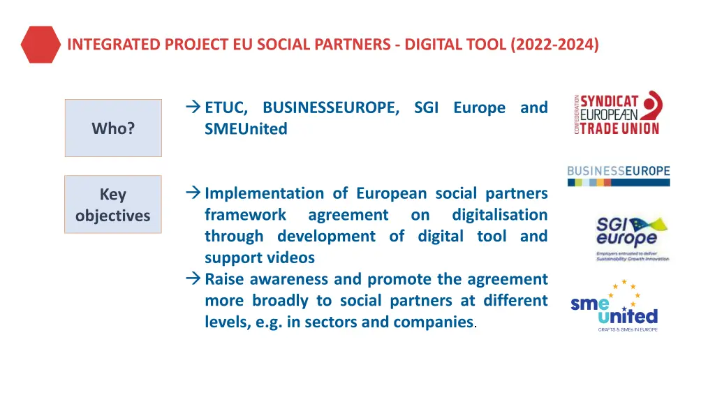 integrated project eu social partners digital