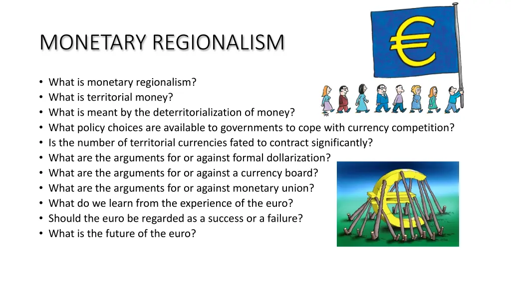 monetary regionalism