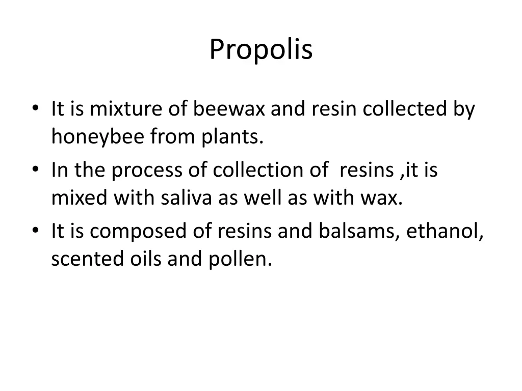 propolis