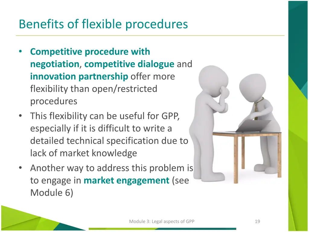 benefits of flexible procedures