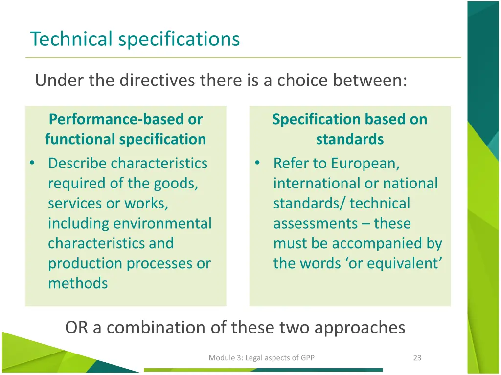 technical specifications