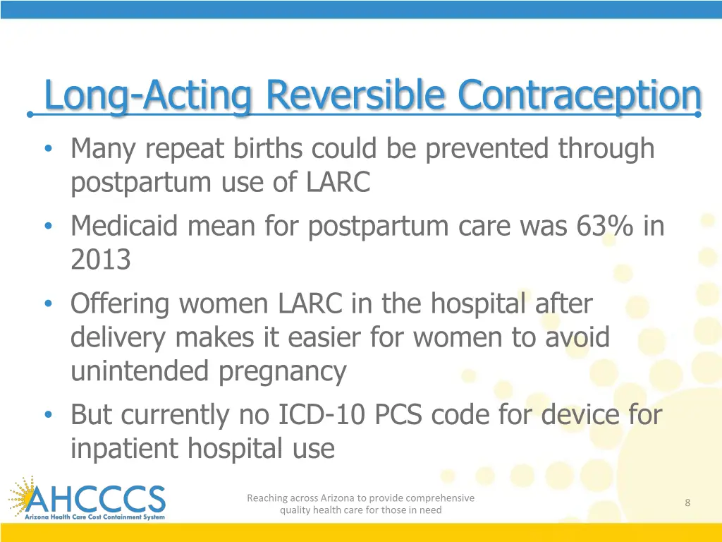 long acting reversible contraception many repeat