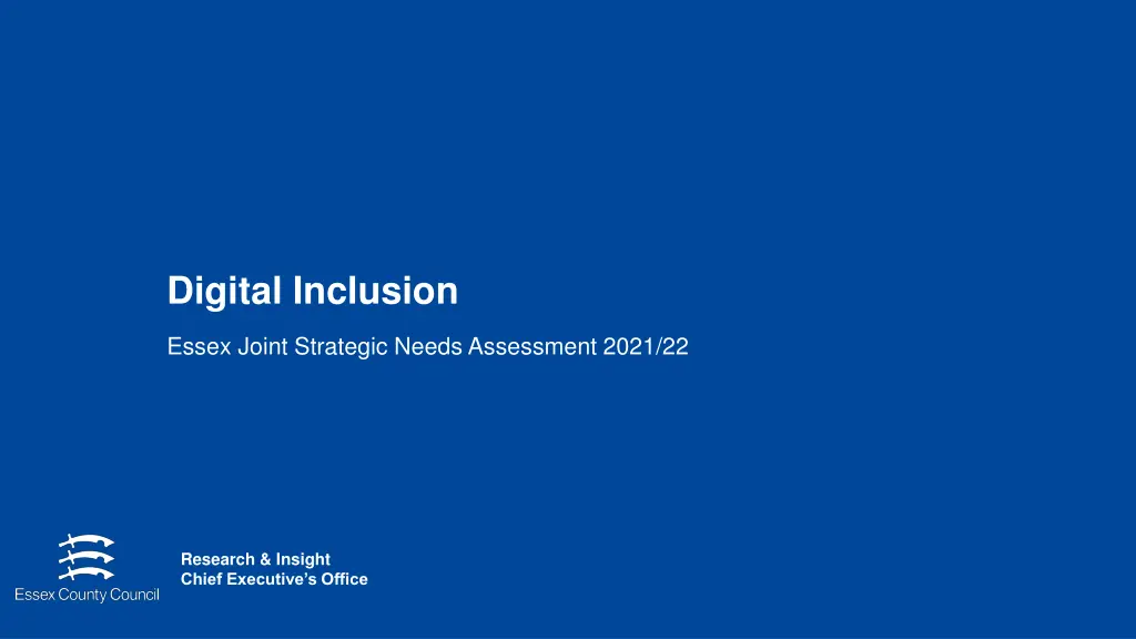 digital inclusion