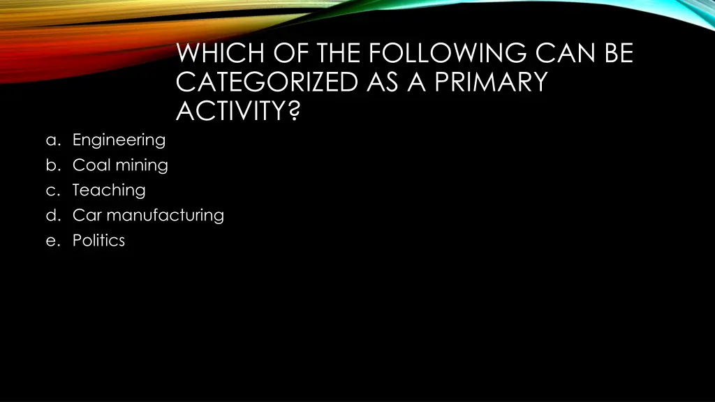 which of the following can be categorized