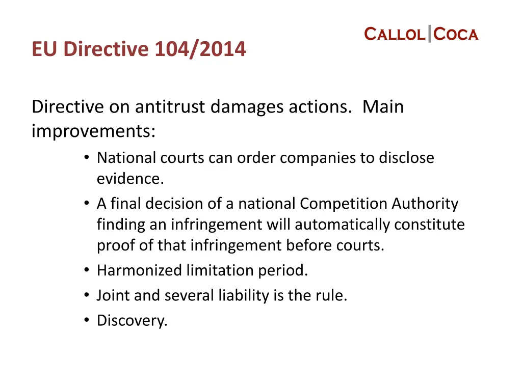 eu directive 104 2014