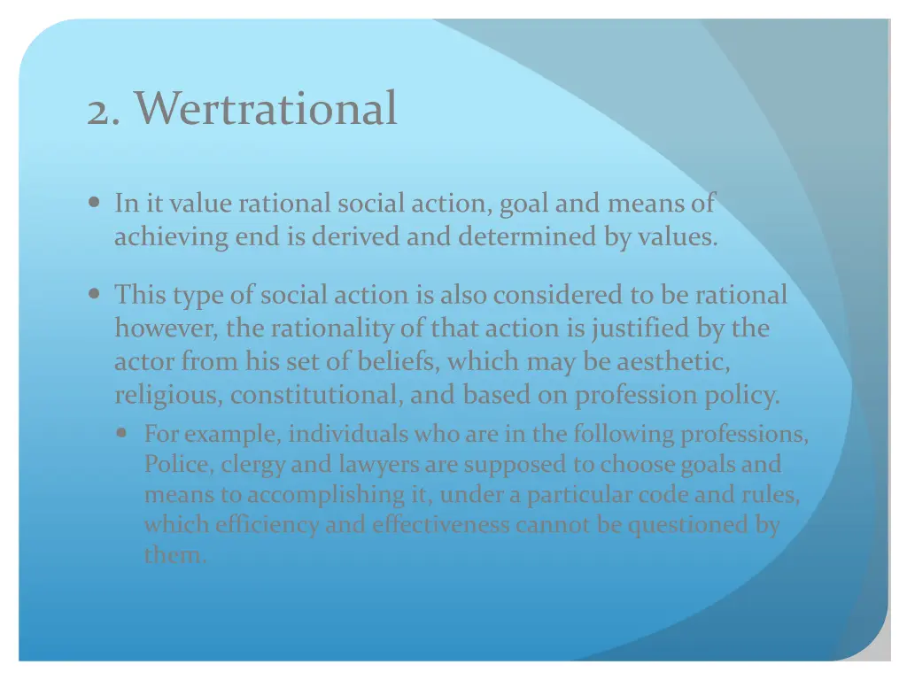 2 wertrational