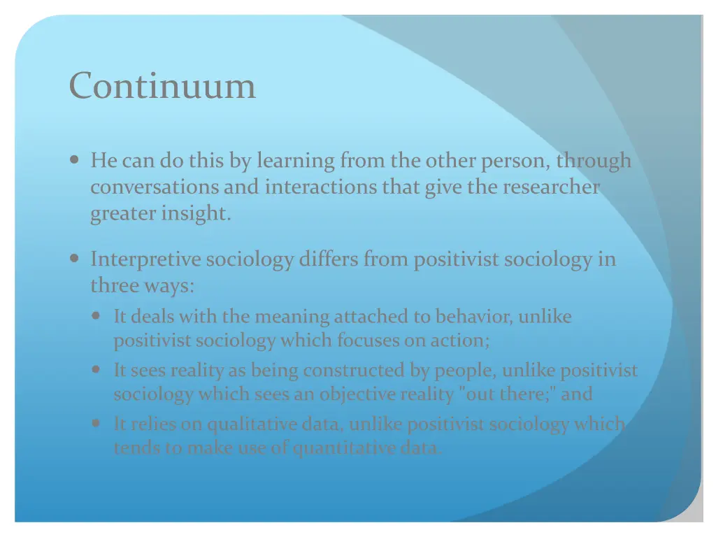 continuum 1